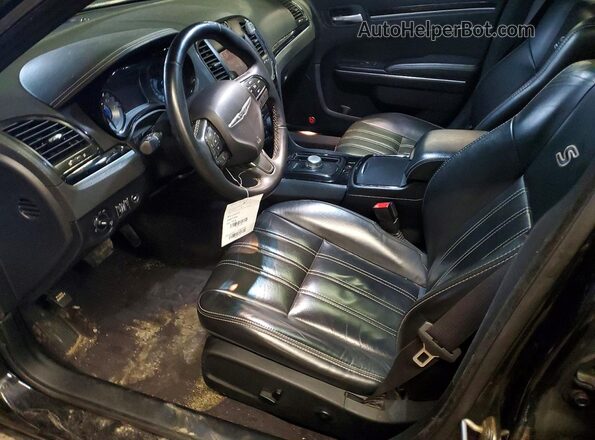 2C3CCABG1HH564143 2017 CHRYSLER 300 Black წინა სალონის ხედი