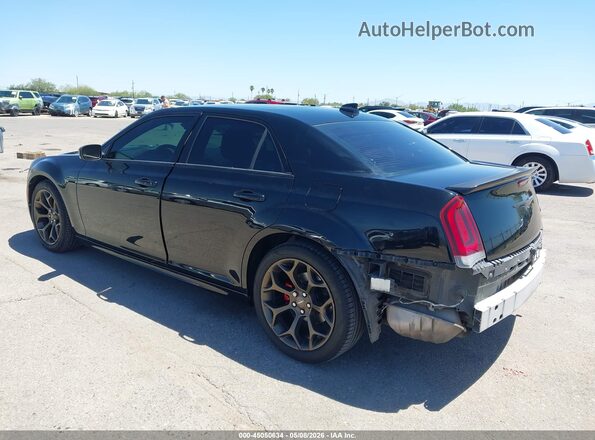 2C3CCABG2HH608358 2017 CHRYSLER 300 Черный Задняя левая четверть