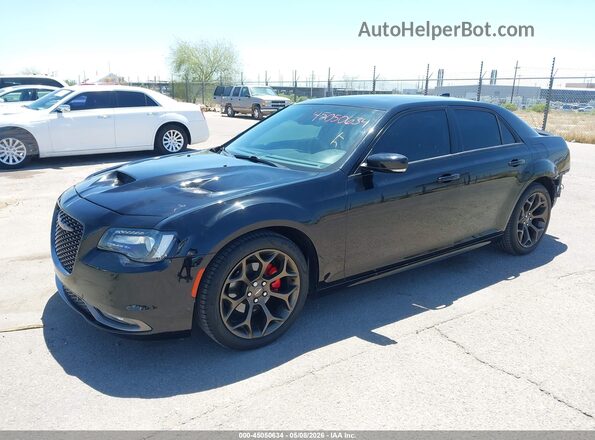 2C3CCABG2HH608358 2017 CHRYSLER 300 Черный Передняя левая четверть