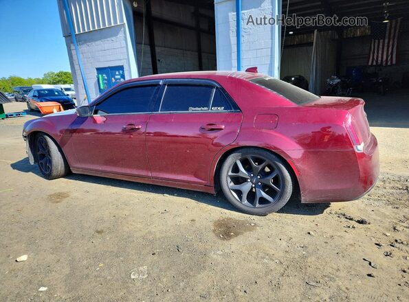 2C3CCABG2MH525684 2021 CHRYSLER 300 Burgundy Задня ліва чверть