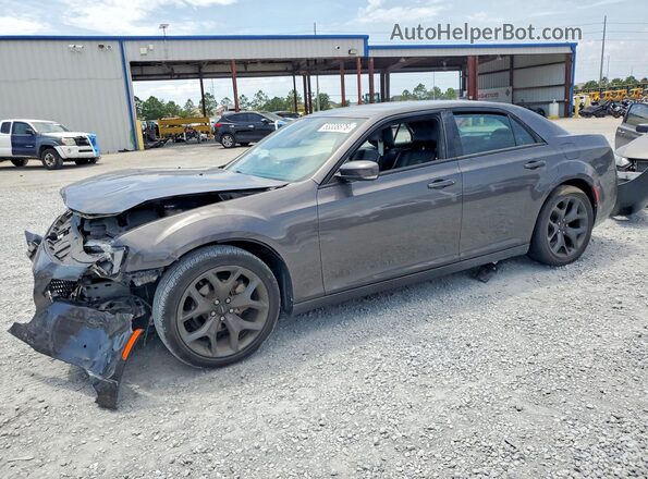 2C3CCABG5MH634317 2021 CHRYSLER 300 Gray წინა მარცხენა ხედი სამი მეოთხედიდან