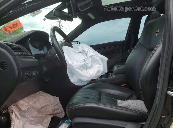2C3CCABG7HH621509 2017 CHRYSLER 300 Черный Вид салона спереди