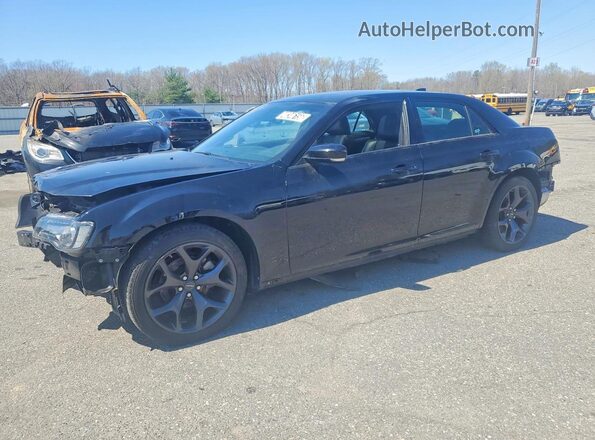 2C3CCABG7PH585187 2023 CHRYSLER 300 Черный Передняя левая четверть