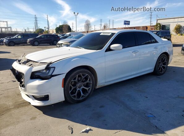 2C3CCABG8HH616092 2017 CHRYSLER 300 White Առջևի ձախ երեք քառորդ տեսարան