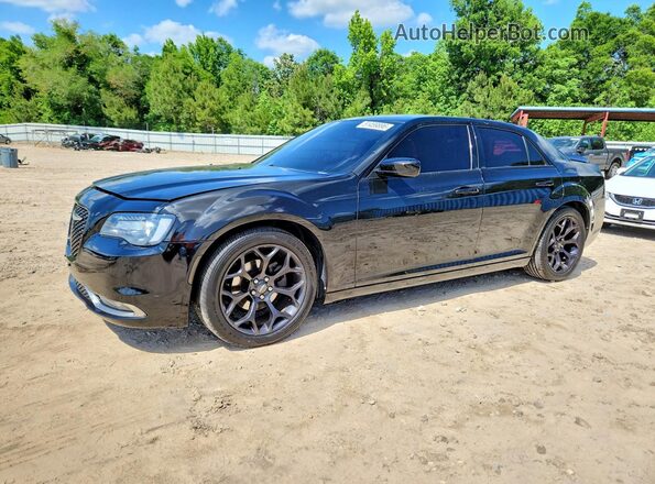 2C3CCABG8KH654249 2019 CHRYSLER 300 Черный Передняя левая четверть