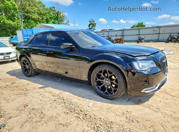 2C3CCABG8KH654249 2019 CHRYSLER 300 Черный Передняя правая четверть