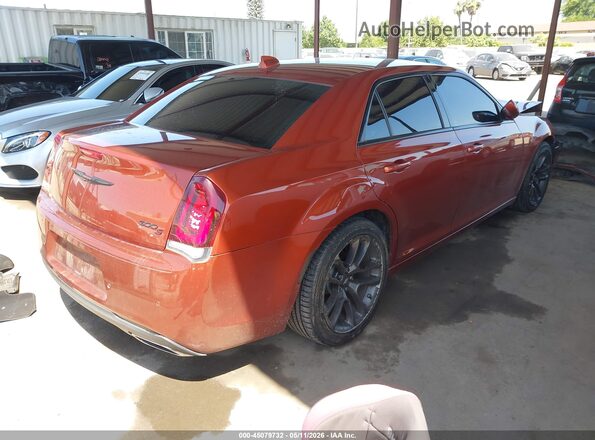 2C3CCABG9MH554552 2021 CHRYSLER 300 Orange Trasero derecho