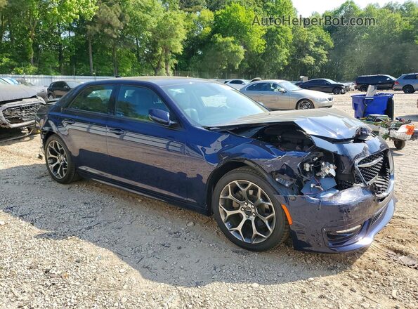 2C3CCABGXHH565386 2017 CHRYSLER 300 Синий Передняя правая четверть