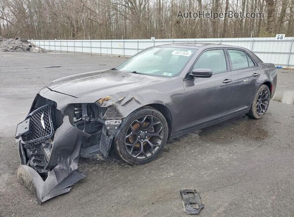 2C3CCABGXKH635105 2019 CHRYSLER 300 Черный Передняя левая четверть