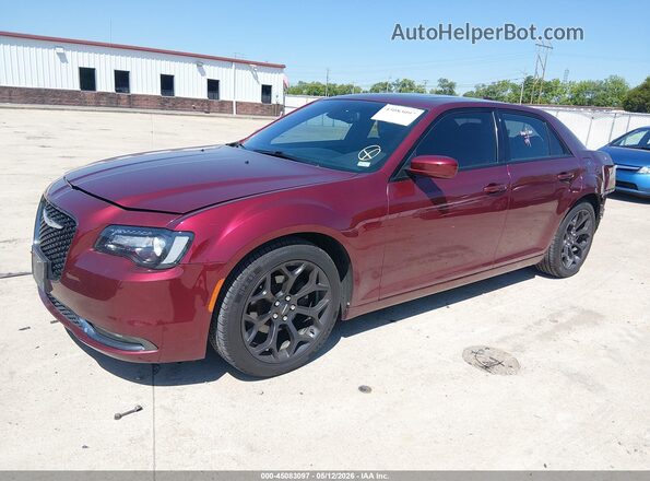 2C3CCABGXKH648095 2019 CHRYSLER 300 Red Przód lewy