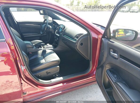 2C3CCABGXKH648095 2019 CHRYSLER 300 Red Widok wnętrza z przodu
