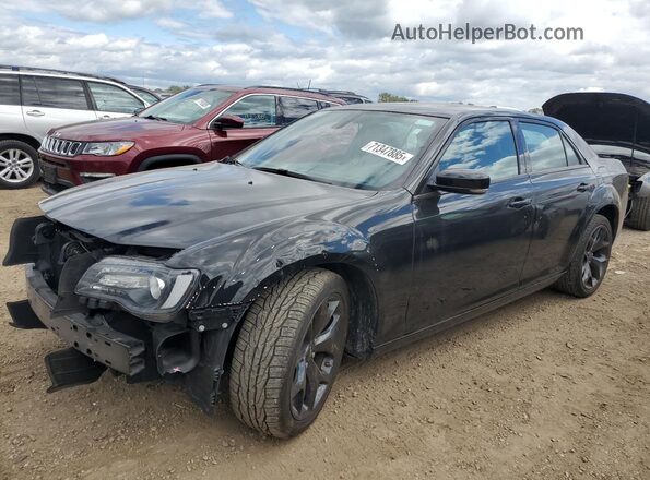 2C3CCABGXPH524206 2023 CHRYSLER 300 Черный Передняя левая четверть