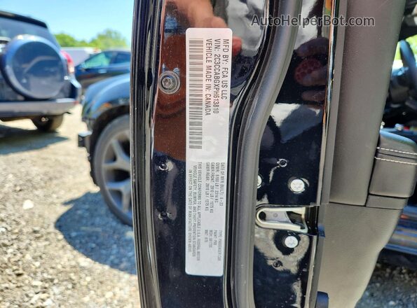 2C3CCABGXPH613810 2023 CHRYSLER 300 Черный Вид подкапотного пространства