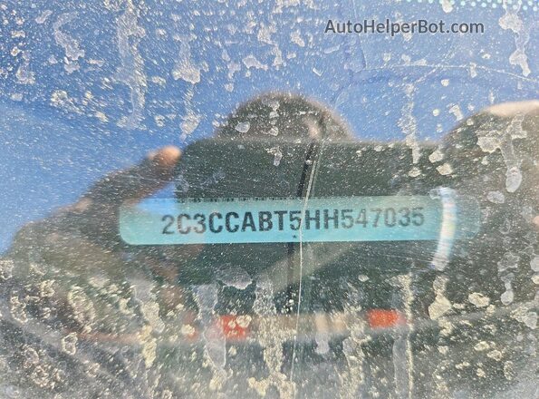 2C3CCABT5HH547035 2017 CHRYSLER 300 Белый Вид подкапотного пространства
