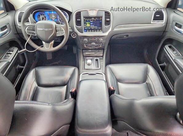 2C3CCADG0NH241520 2022 CHRYSLER 300 Черный Вид панели приборов