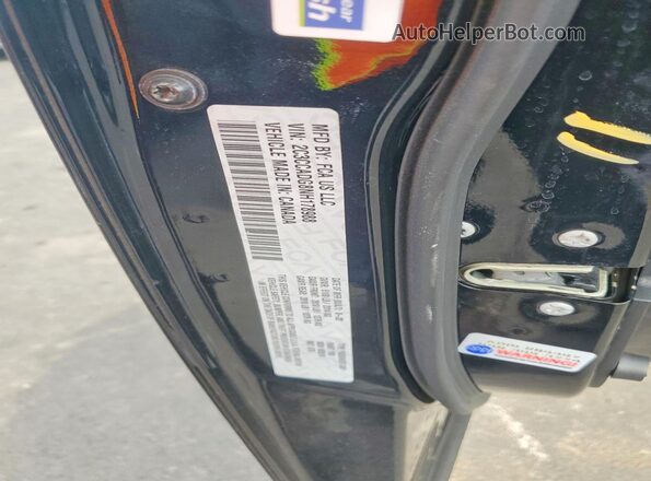 2C3CCADG8NH178988 2022 CHRYSLER 300 Black VIN sticker view