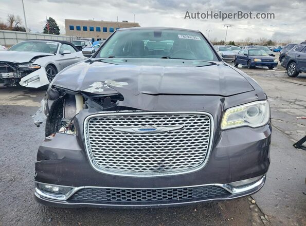 2C3CCAEG3GH282290 2016 CHRYSLER 300 Серый Вид спереди