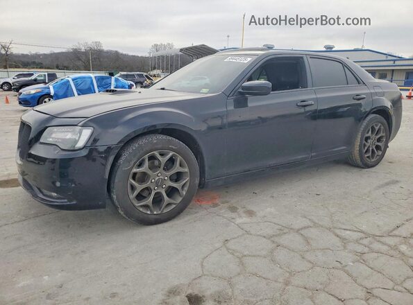 2C3CCAEG3GH343430 2016 CHRYSLER 300 Black Առջևի ձախ երեք քառորդ տեսարան