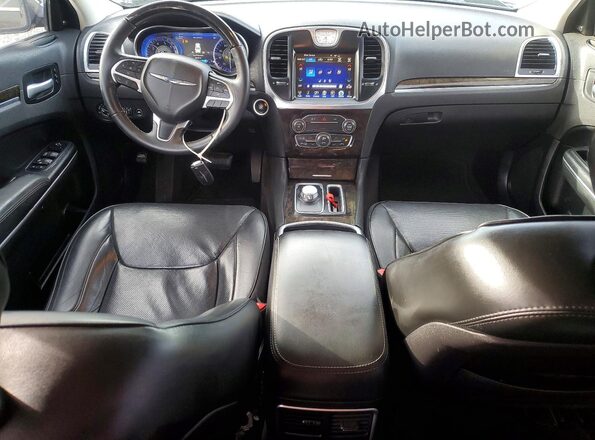 2C3CCAEG5GH357975 2016 CHRYSLER 300 Черный Вид панели приборов