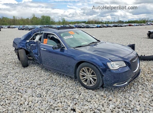 2C3CCAEG6HH564571 2017 CHRYSLER 300 Синий Передняя правая четверть