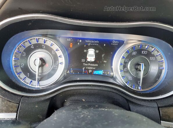 2C3CCAEG7HH586319 2017 CHRYSLER 300 Серый Вид щитка приборов