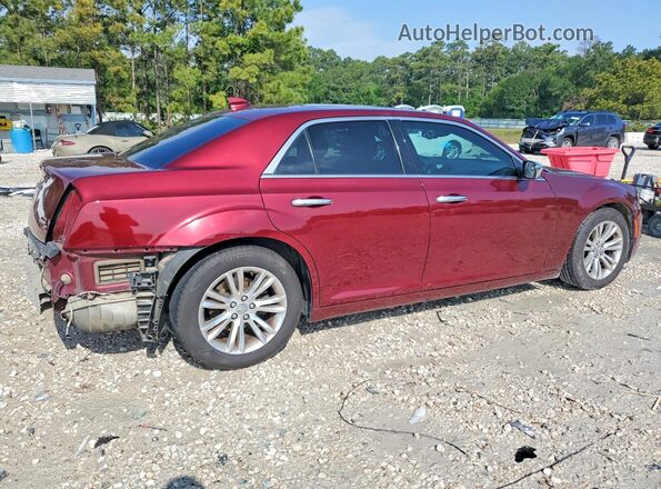 2C3CCAEG8HH559985 2017 CHRYSLER 300 Maroon Задня права чверть