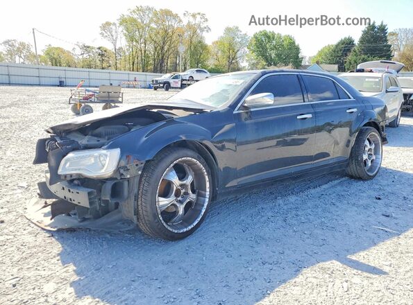 2C3CCAEGXGH151986 2016 CHRYSLER 300 Черный Передняя левая четверть