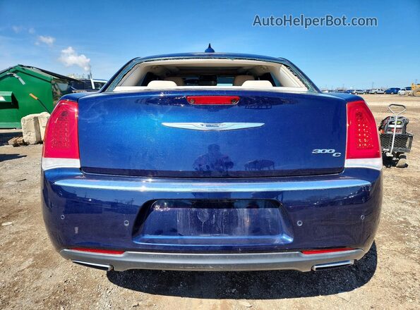 2C3CCAEGXGH243891 2016 CHRYSLER 300 Синий Вид сзади