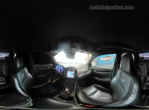 2C3CCAGG4NH135325 2022 CHRYSLER 300 White Vista interior de 360 grados
