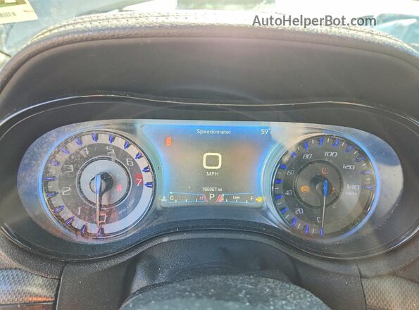 2C3CCAGG6GH244436 2016 CHRYSLER 300 Gray Widok zestawu wskaźników