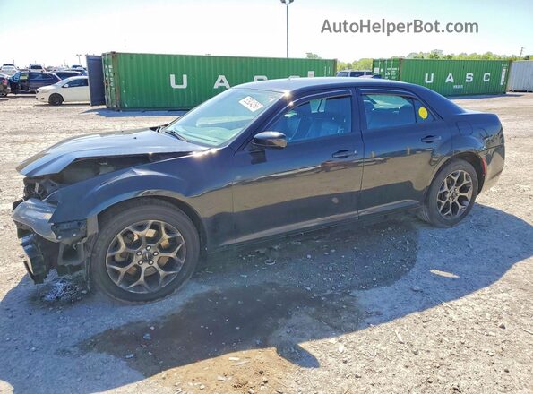 2C3CCAGGXGH244276 2016 CHRYSLER 300 Черный Передняя левая четверть