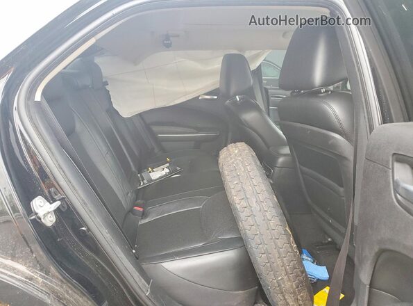 2C3CCAKG0GH220494 2016 CHRYSLER 300 Black Widok tylnych siedzeń