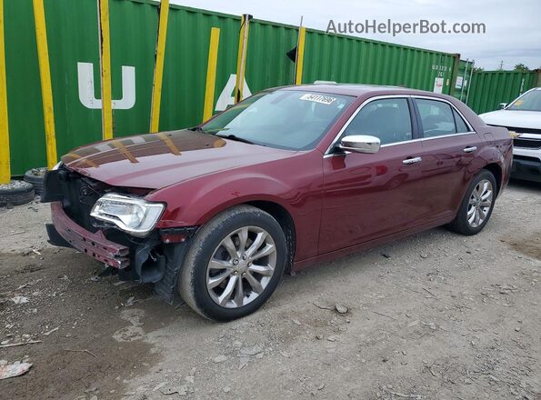 2C3CCAKG7GH212862 2016 CHRYSLER 300 Burgundy Przód lewy