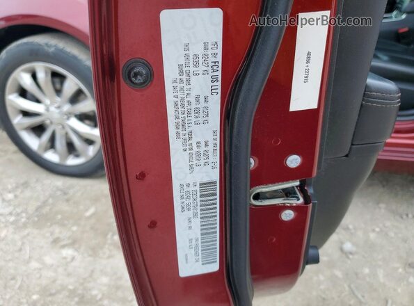 2C3CCAKG7GH212862 2016 CHRYSLER 300 Burgundy Widok komory silnika