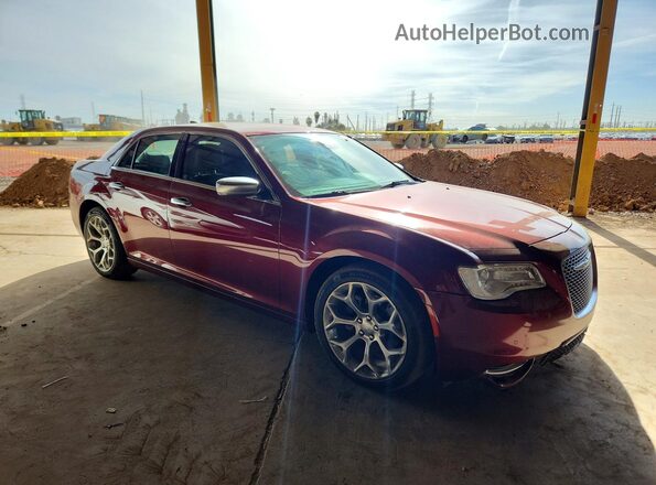 2C3CCAPT1JH226317 2018 CHRYSLER 300 Burgundy წინა მარჯვენა
