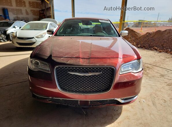 2C3CCAPT1JH226317 2018 CHRYSLER 300 Burgundy წინა ხედი