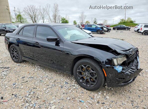 2C3CCARG0KH556547 2019 CHRYSLER 300 Черный Передняя правая четверть