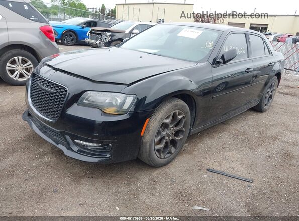 2C3CCARG0LH233729 2020 CHRYSLER 300 Black Przód lewy