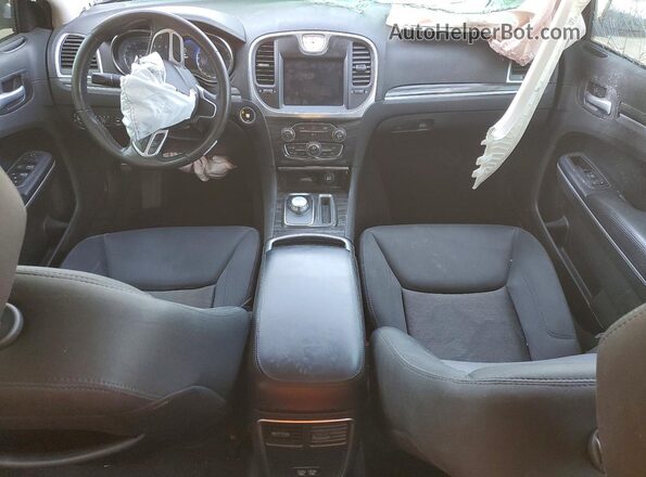 2C3CCARG7LH123132 2020 CHRYSLER 300 Black Widok deski rozdzielczej