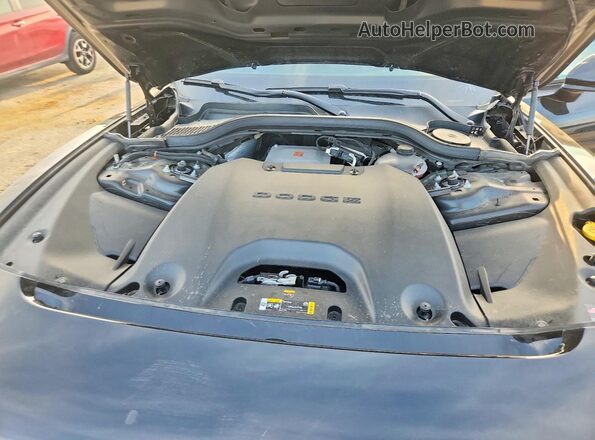 2C3CDBCK9SR538591 2025 DODGE CHARGER Черный Вид задней части салона