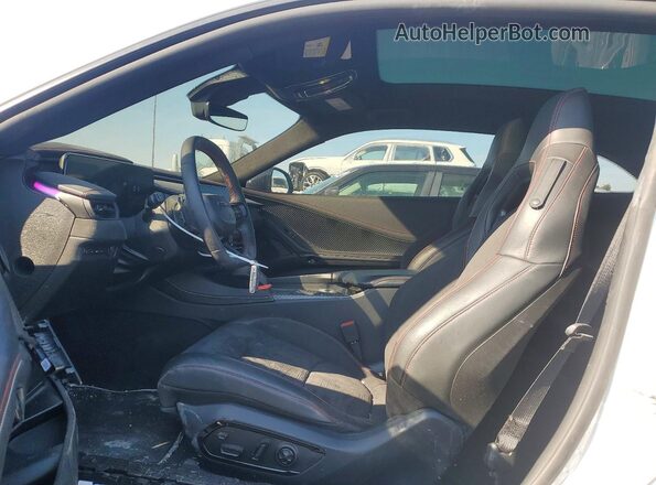 2C3CDBDKXRR167031 2024 DODGE CHARGER White Widok wnętrza z przodu