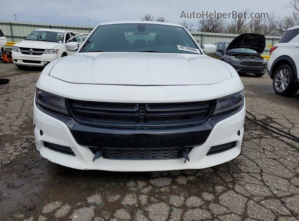 2C3CDXAG4HH590401 2017 DODGE CHARGER Белый Вид спереди