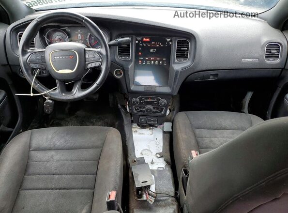 2C3CDXAG4HH590401 2017 DODGE CHARGER Белый Вид панели приборов