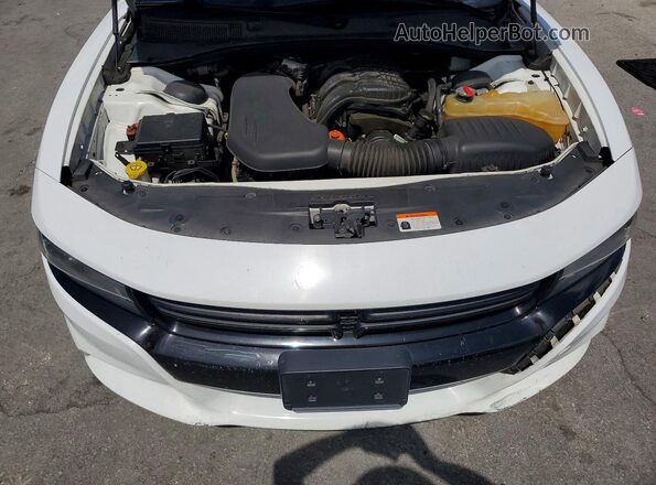 2C3CDXAG4JH181045 2018 DODGE CHARGER White Սալոնի դիմացի տեսք