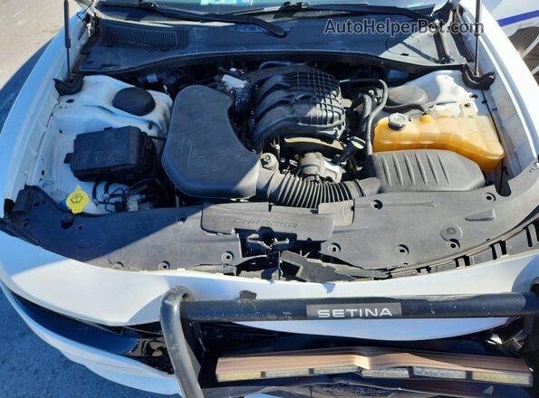 2C3CDXAG6JH163341 2018 DODGE CHARGER Белый Вид задней части салона