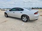 2016 Dodge Charger Police Silver vin: 2C3CDXAG8GH356406