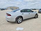2016 Dodge Charger Police Silver vin: 2C3CDXAG8GH356406