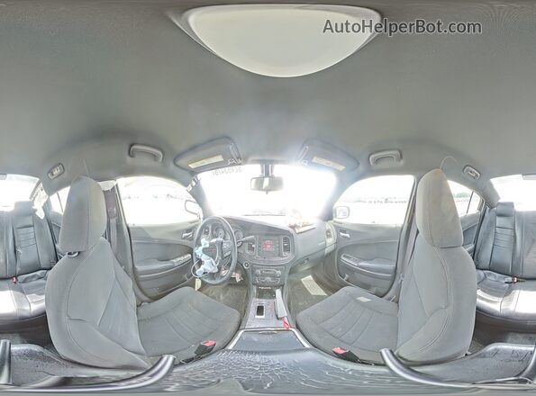 2C3CDXAG8GH356406 2016 DODGE CHARGER Silver Widok wnętrza 360 stopni
