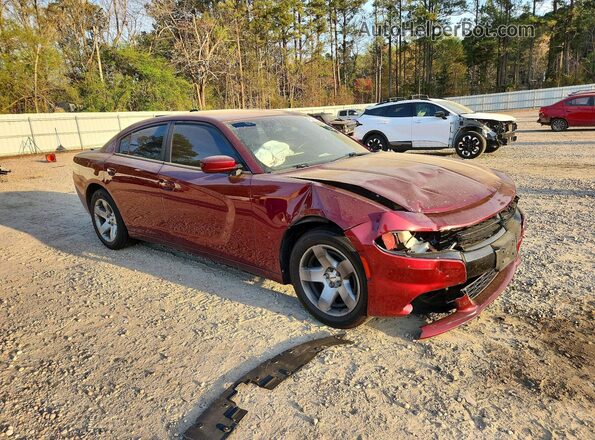 2C3CDXAG9LH146939 2020 DODGE CHARGER Burgundy Front right