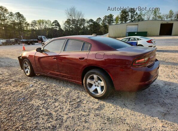 2C3CDXAG9LH146939 2020 DODGE CHARGER Burgundy Rear left